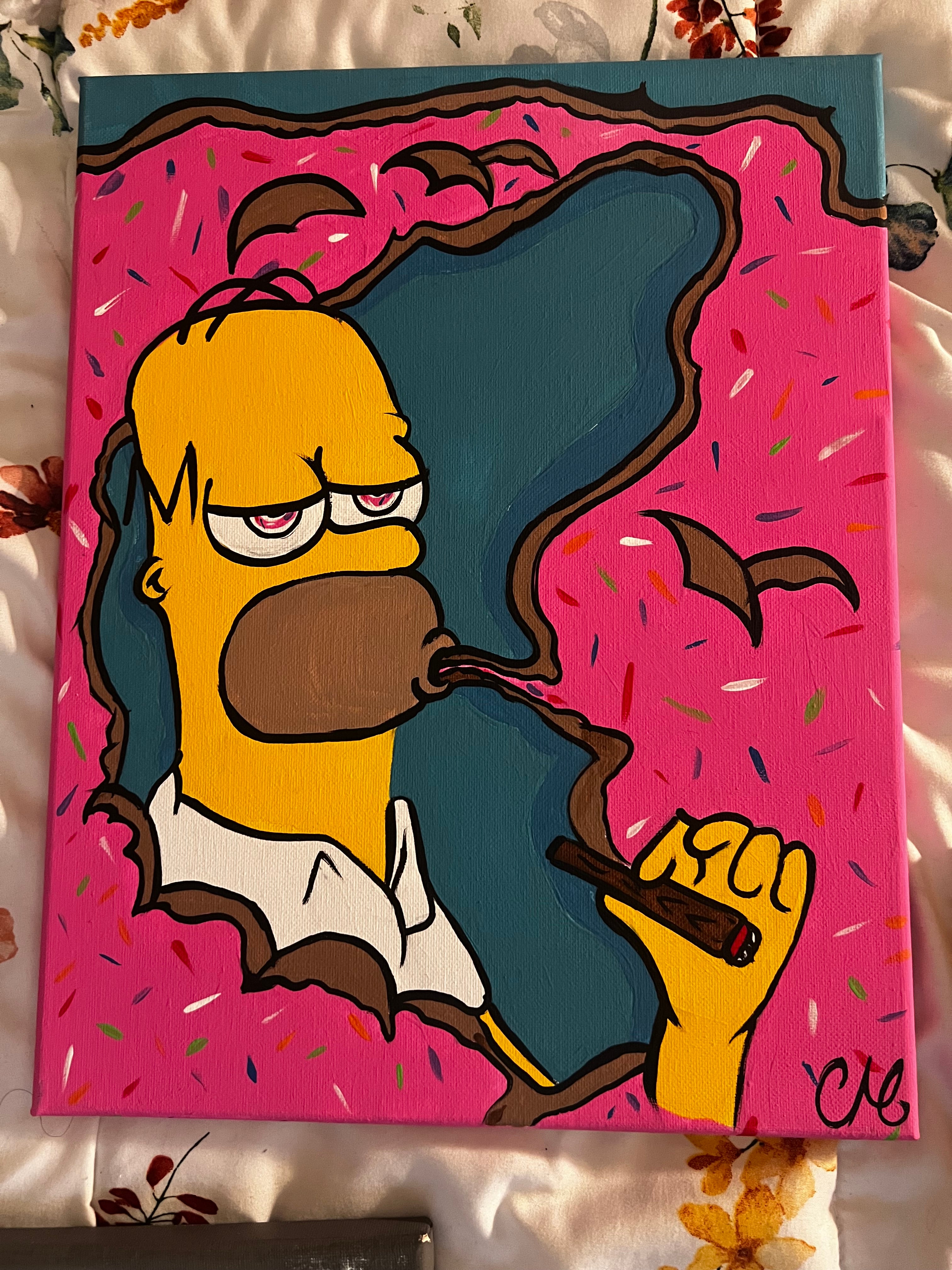 Simpson painting